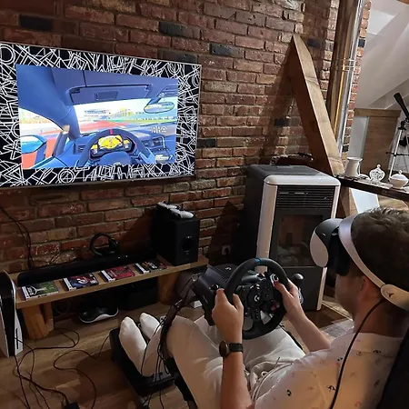 Ps5, Vr2, Logitech Racing-apartman Pod Chocom Lestiny