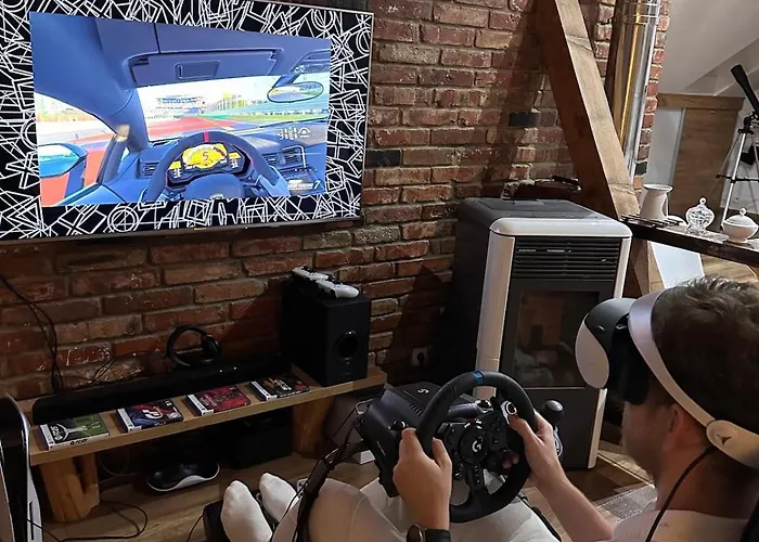 Ps5, Vr2, Logitech Racing-apartman Pod Chocom Lestiny